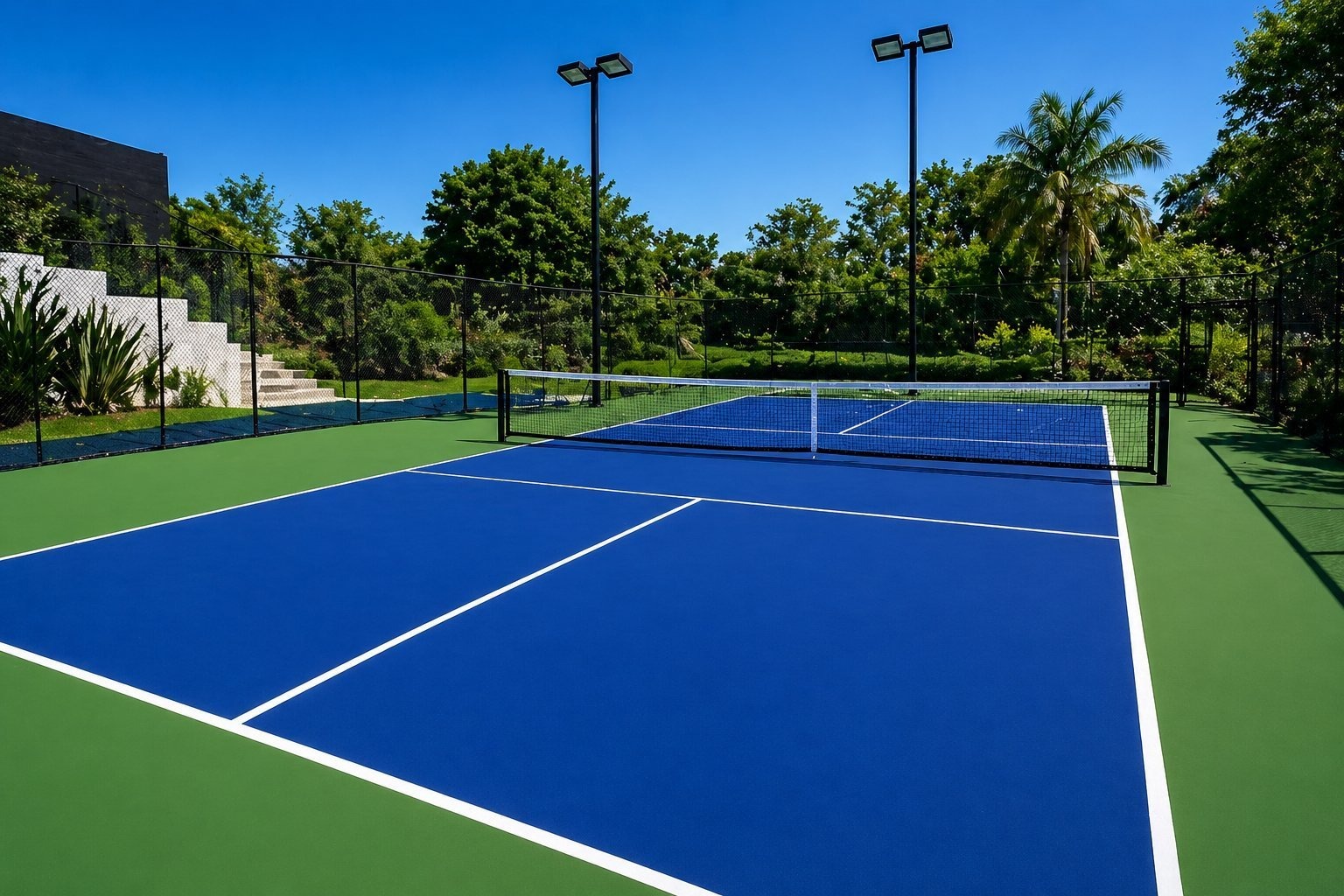 Cancha de pickleball profesional