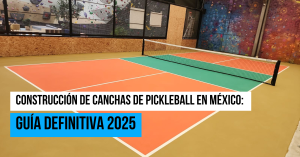 Construcción de Canchas de Pickleball en México Guía Definitiva 2025
